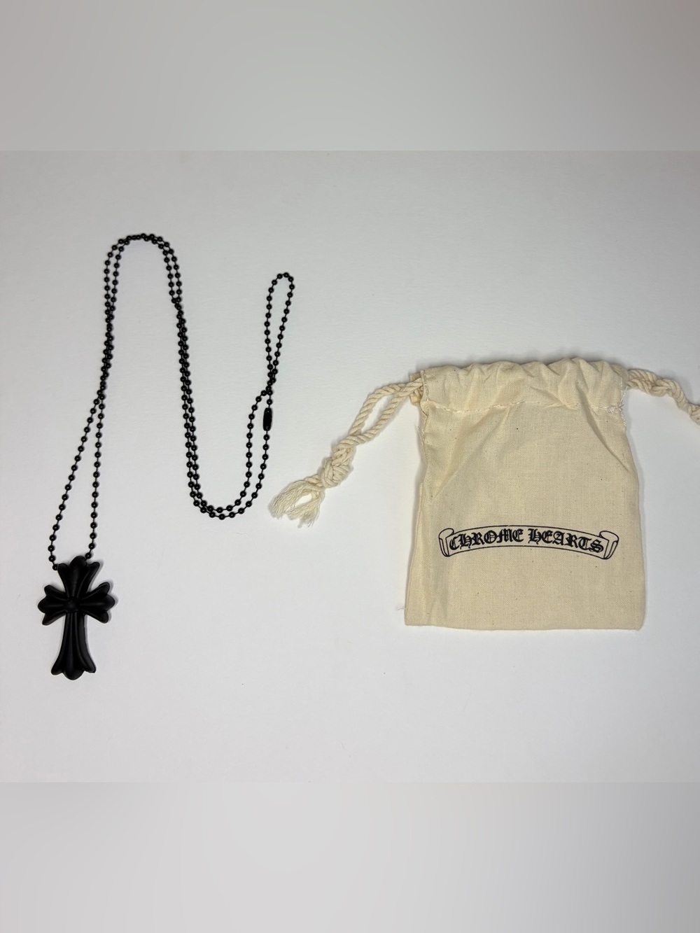 Chrome Hearts Silicone
Necklace (Black) 20th
Anniversary Tokyo Edition